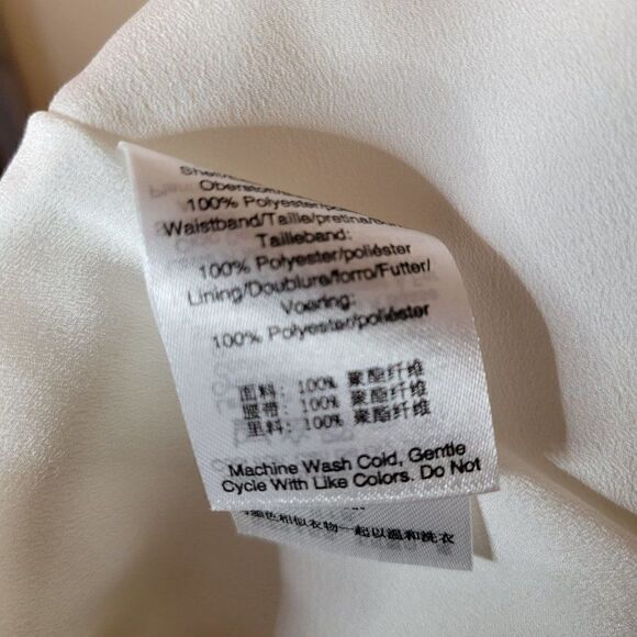 DKNY Ivory Midi Lace Skirt (Size XL) - Picture 3 of 5